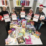Glasgow school teachers collect toys to donate to children for Christmas