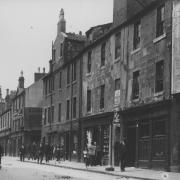 Stevenson Street, Calton around 1925, before the improvement scheme (many of these buildings pictured were demolished)