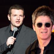 Kevin Bridges shares picture with Noel Gallagher after Hydro show