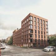 Plans for new student housing, Glasgow