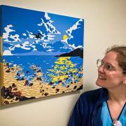 Ana Matos, PET CT Imaging Service Manager, had the idea to involve art