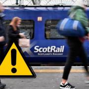 ScotRail train services are not running to and from Largs on Thursday