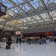 The incident took place in Glasgow Central Railway Station