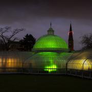 Glasgow Botanics in green