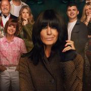 Claudia Winkleman and the contestants in series two of The Traitors.