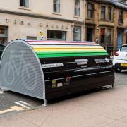 Secure cycle storage Glasgow (Image: Glasgow city Council)