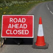 The road will be closed for up to five days next month