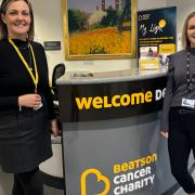 Donna (left) and Chloe (right) are encouraging people to sign up for the challenge that raises funds for cancer patients across the west of Scotland