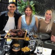 Celtic hero enjoys lavish birthday celebrations at plush steak restaurant