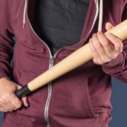Cops discover person 'brandishing' baseball bat on busy street
