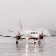 Scottish airline retires venerable fleet with VIP send-off