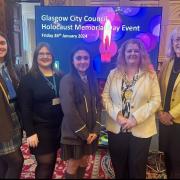 Pupils joined Lord Provost Jacqueline McLaren at the special event