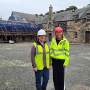 Workers at Pollok Stables and Courtyard