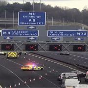 999 crews close part of busy motorway due to incident