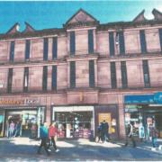 The building on Argyle Street, Glasgow