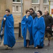 Several roads in Glasgow affected as filming of Outlander prequel resumes