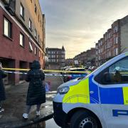 Major Glasgow road closed due to ongoing emergency incident