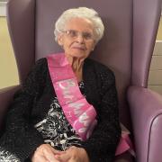 Minnie Campbell celebrated her 104th birthday on Wednesday, February 21