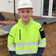 Thomas Robertson is one of 51 apprentices selected by Keepmoat for its apprenticeships and training schemes