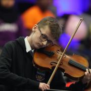 Aiden Macdonald, 17, has been part of the Big Noise programme in Govanhill, Glasgow, since he was seven