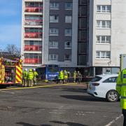 Police incident in Calside in Paisley