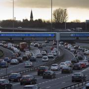 Part of Glasgow's M8 to CLOSE tomorrow for almost two weeks