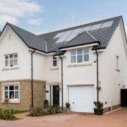Inside the beautifully presented villa in Newton Mearns