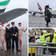 Paisley-born pilot flies Emirates 20th anniversary flight into Glasgow Airport