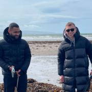 Two Celtic stars enjoy seaside trip after St Mirren win