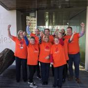 The team of 26 is a mix of staff at the Property and Capital Planning Department, based at Gartnavel Hospital, and their families who will raise funds for Maggie's
