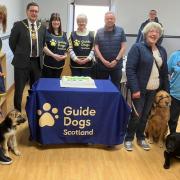 The Every Cuppa Counts cake and coffee morning on April 20 at Plains Evangelical Church for Guide Dogs North Lanarkshire saw a total of £675 raised