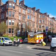 Fire crews race to West End after blaze breaks out in tenement flat