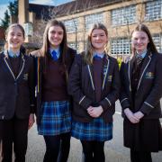 Luella, Brooke, Julia and Isla reflecting on the decision to allow boys in to Notre Dame High