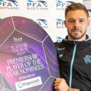 Rangers goalkeeper Jack Butland is one of the nominees for the PFA Scotland Premiership Player of the Year award