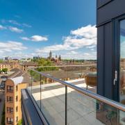 The property is situated in the heart of Finnieston and has excellent views of Glasgow