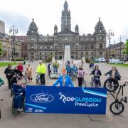 Cyclists of all ages and abilities will be able to ride through the heart of the city during the community cycling event