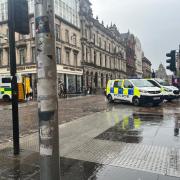 Girl, 13, arrested after Glasgow city centre 'incident'