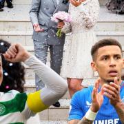 Guests caught watching Celtic v Rangers game during wedding ceremony