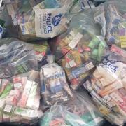 Hundreds of 'supersized' vapes seized from shops