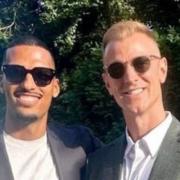 Joe Hart reunites with former Celtic player in smiley snap