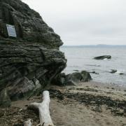 The Eagle Rock is thought to be one of the last remaining pieces of evidence of Roman occupation in Scotland