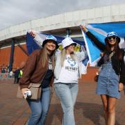 Fans arrive at Hampden Park for night one of Take That's Circus Live Tour. Friday, June 12, 2026.