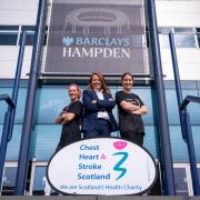 Chest Heart and Stroke Scotland is hosting the Stadium Soar at Barclays Hampden