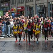 Thousands turn out to cheer marathon through Glasgow