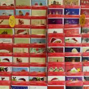 Summer is over - retailers put Christmas cards on the shelves