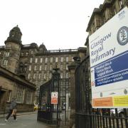 Castle street side of the Glasgow Royal Infirmary hospital.Photograph By Colin Mearns.   7 June 2004For Herald features.