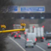 Cameras enforcing new speed limit on M8 installed as of TODAY