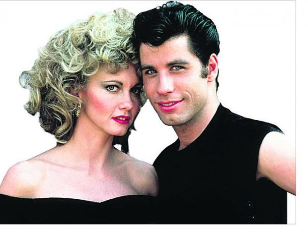 Glasgow Times: John Travolta and Olivia Newton John in Grease 