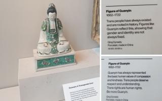 Burrell Collection 'politicising' exhibits to make a point about trans rights