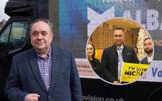 Alex Salmond's Alba Party has seen Kamran Butt, their most successful local election candidate, defect to the SNP. Photos: PA (left) and @SNPSAFI on Twitter
